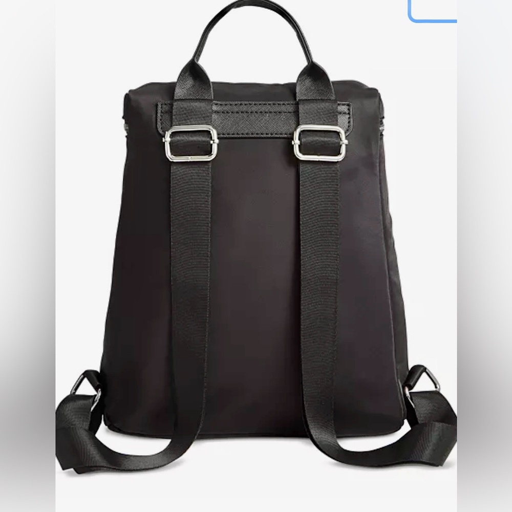 NWOT Giani Bernini Black Nylon Backpack, Created for Macy's - Picture 3 of 7